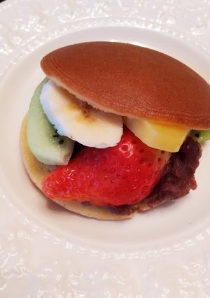 フルーツ どら焼 いちご バナナ キウイ-レシピのメイン写真