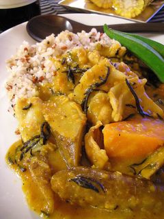 牛蒡とひじきの和風カレー-レシピのメイン写真