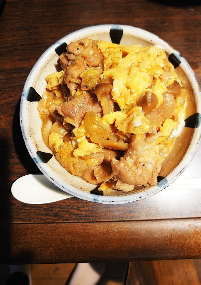 鶏もも肉＆長ネギときのこの親子丼-レシピのメイン写真