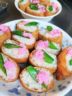 桜のお稲荷さん-レシピのメイン写真