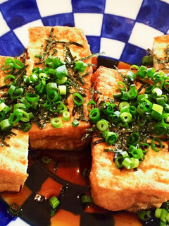 厚揚げの焼いたん『和食のたれ』をかけて-レシピのメイン写真