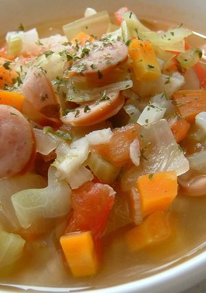 ミネストローネ☆食べる野菜スープ-レシピのメイン写真