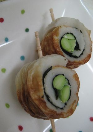 お弁当に♪◎ちくわと枝豆のクルクル◎-レシピのメイン写真