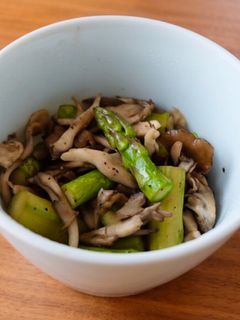 アスパラときのこのバター炒め-レシピのメイン写真
