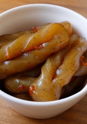 簡単♪こんにゃくの甘辛煮-レシピのメイン写真