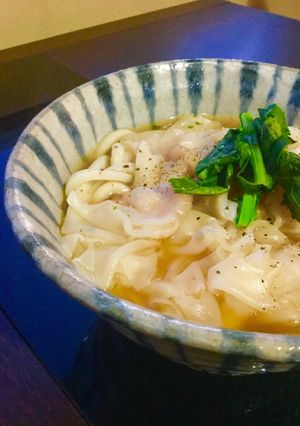 ワンタンスープおうどん♩-レシピのメイン写真