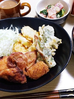 明日は買い出し!残り物でも豪華に天ぷら-レシピのメイン写真
