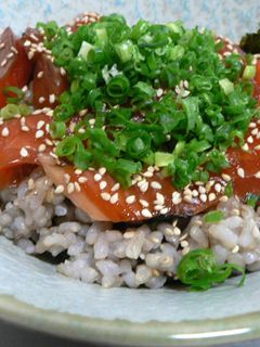 サーモンづけ丼-レシピのメイン写真