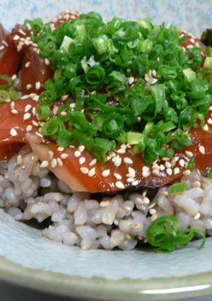 サーモンづけ丼-レシピのメイン写真