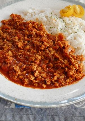 ダシと山椒の香り！鶏ムネキーマカレー-レシピのメイン写真