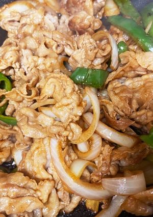 簡単！ウスターソース炒め！-レシピのメイン写真