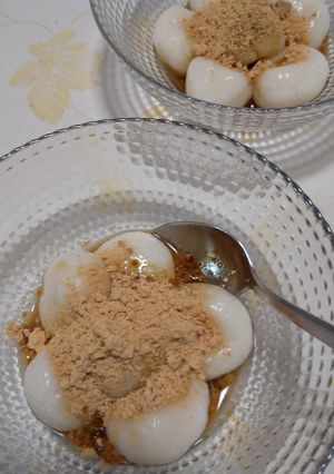 お豆腐で白玉団子-レシピのメイン写真