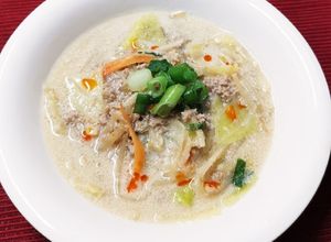 もやしの食べる豆乳スープ☆とんこつ風味-レシピのメイン写真