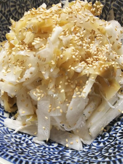 大根と長芋のザーサイサラダ-レシピのメイン写真