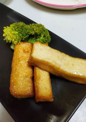 厚揚げのコンソメステーキ-レシピのメイン写真