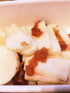 山芋の甘酢梅和え-レシピのメイン写真