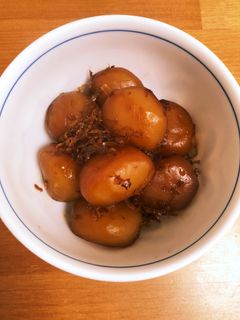 玉こんにゃくの煮物-レシピのメイン写真