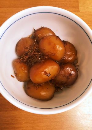 玉こんにゃくの煮物-レシピのメイン写真