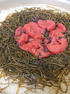 梅昆布おこわ★梅干しと切り昆布で簡単-レシピのメイン写真