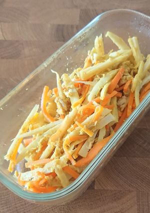 れんこんツナカレー炒め：お弁当野菜おかず-レシピのメイン写真