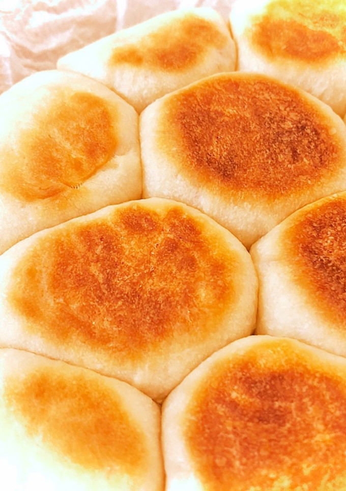 フライパンで！ほぼ発酵なしちぎりパン♪-レシピのメイン写真