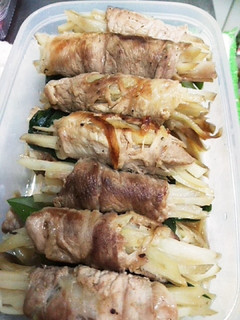 豚巻き焼きシャッキリポテト-レシピのメイン写真