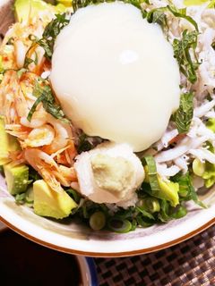 具沢山 大人の 釜揚げしらす丼-レシピのメイン写真