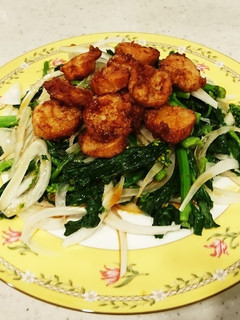 春を食べよう♪ホタテと菜の花のサラダ☆-レシピのメイン写真