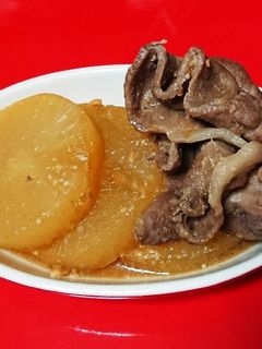 豚肉と大根の甘味噌煮-レシピのメイン写真