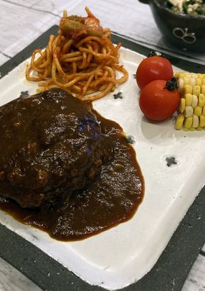 煮込みハンバーグ　☆☆☆-レシピのメイン写真