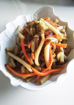 菊芋のきんぴら（血糖値改善食品）-レシピのメイン写真