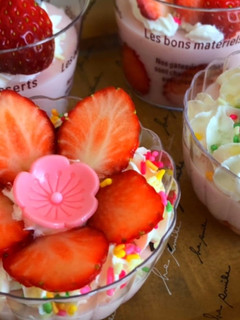 子供と作れる♪簡単いちごババロア-レシピのメイン写真