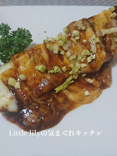 レンジで簡単 茄子の味噌チーズ焼き-レシピのメイン写真