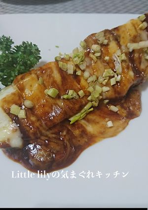 レンジで簡単　茄子の味噌チーズ焼き-レシピのメイン写真
