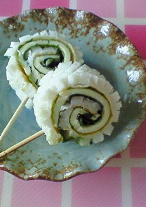 くるくる～、ちくわのチーズ・海苔巻き-レシピのメイン写真