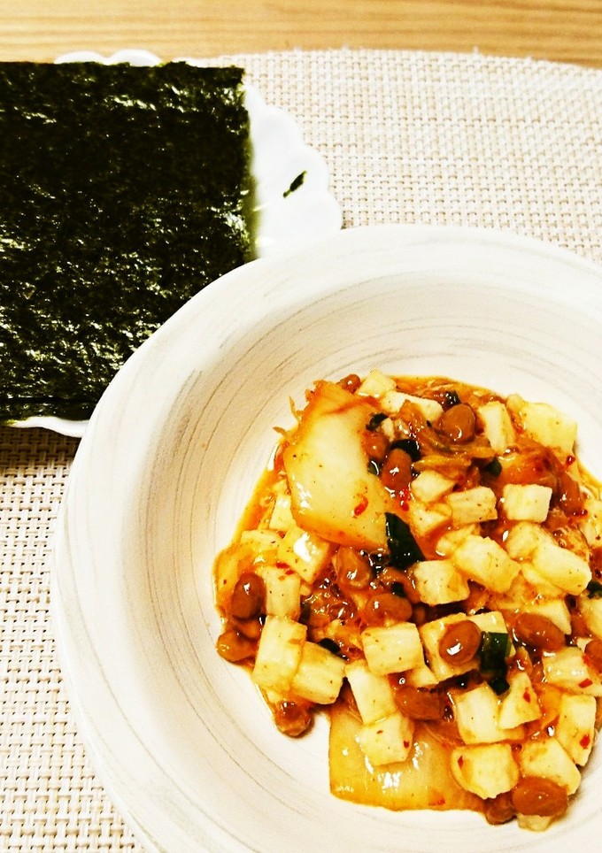 長芋と納豆のキムチ和え-レシピのメイン写真
