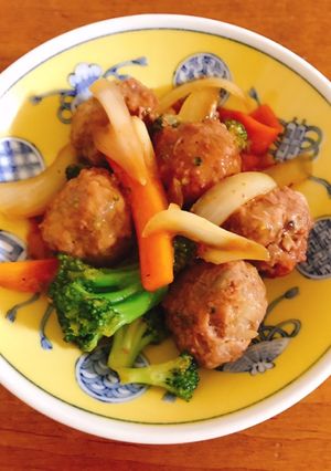 ピーマンの肉詰めからのミートボール-レシピのメイン写真