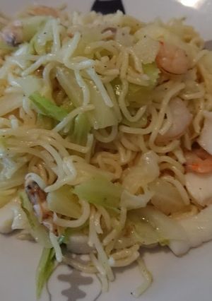 シーフードミックスの五目風焼きソバ-レシピのメイン写真