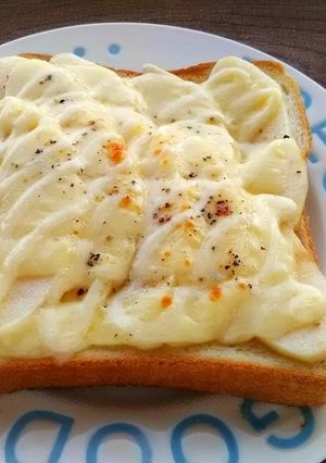 りんごチーズマヨトースト-レシピのメイン写真