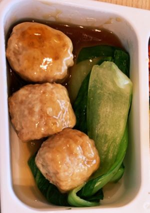 【お弁当】鳥だんごの甘酢餡-レシピのメイン写真