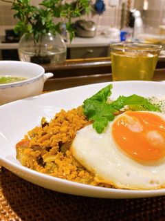 高野豆腐でガパオライス-レシピのメイン写真