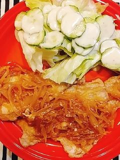 豚肉のしょうが焼き*やわらかver.-レシピのメイン写真
