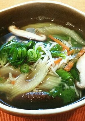 簡単♡セロリとしらすのスープ♡-レシピのメイン写真