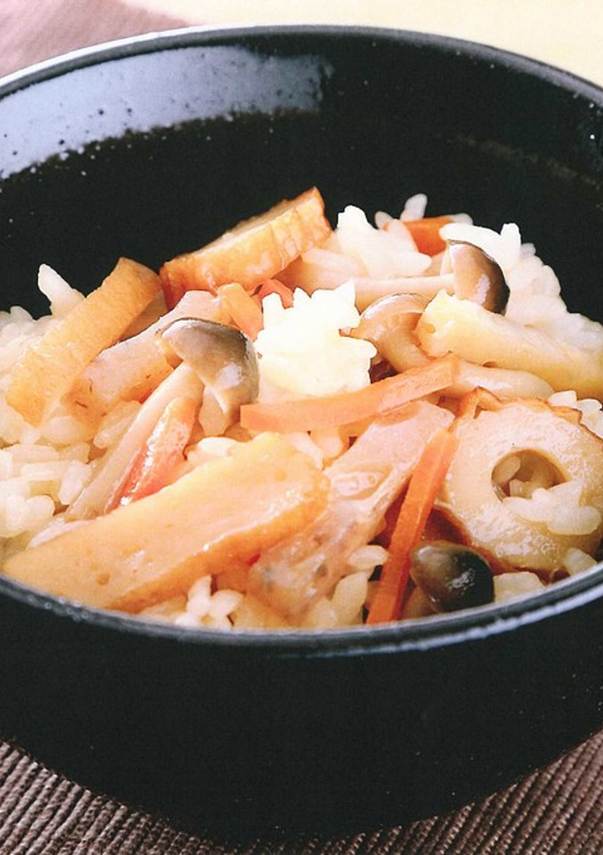 おでんの炊き込みご飯-レシピのメイン写真