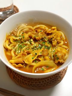 定食屋の味!簡単美味しいカレーうどん-レシピのメイン写真