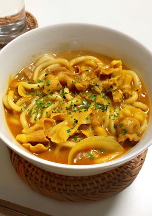 定食屋の味！簡単美味しいカレーうどん-レシピのメイン写真