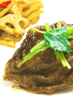 すき焼き風♡牛肉と蓮根-レシピのメイン写真