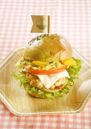 カラフルあんこうバーガー-レシピのメイン写真