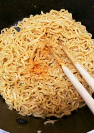鍋ごと♡W味噌ラーメン アレンジ-レシピのメイン写真