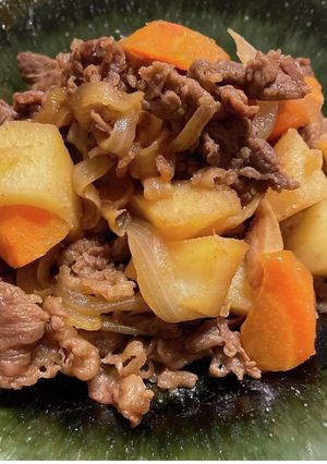 我が家の簡単肉じゃが-レシピのメイン写真
